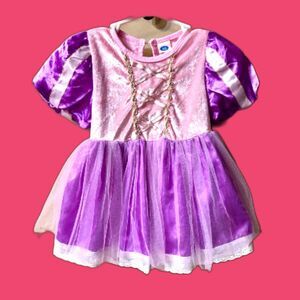 Baby Tangled Princess Rapunzel Dress ~  Princess Cosplay ~ Babies 12-18 Mo.